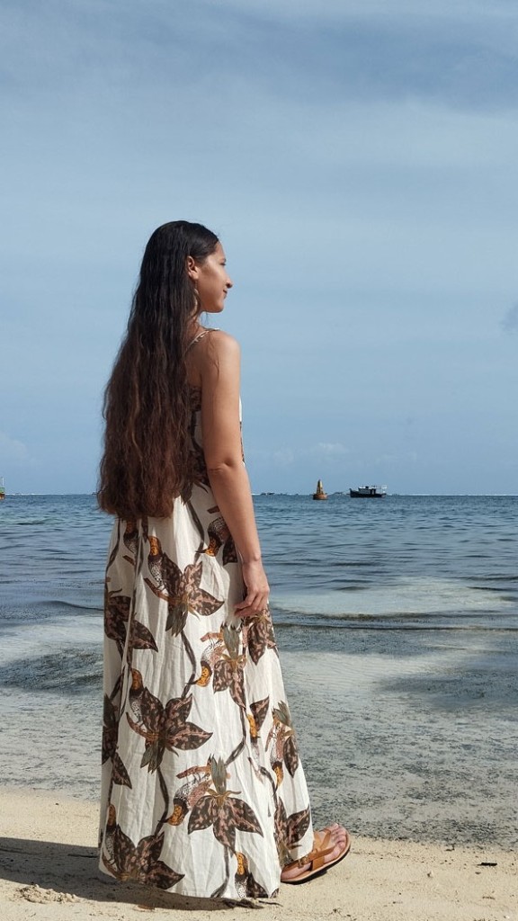 María José Mejía arrived in Providence Island for her firsts Journalism Journey