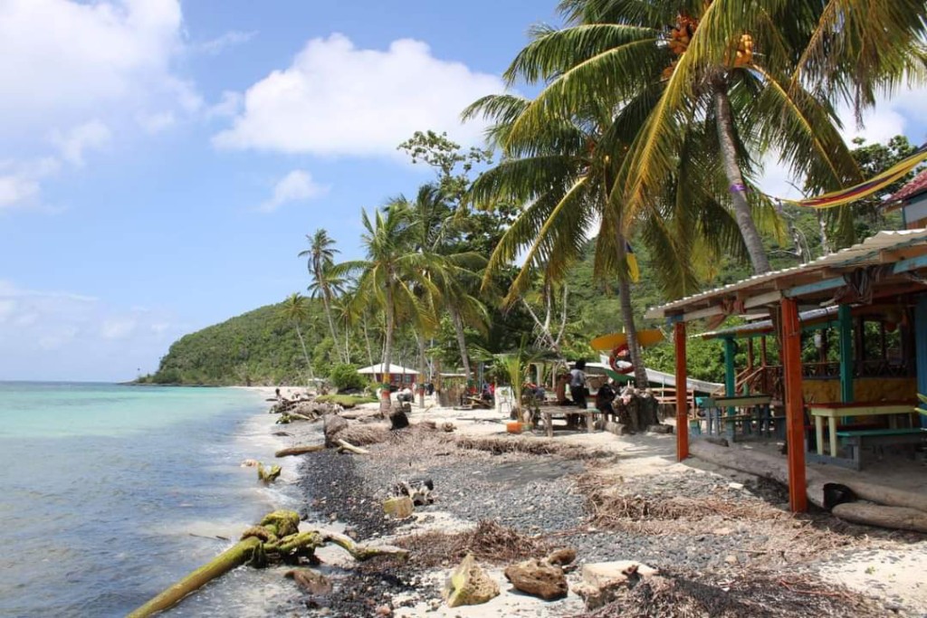 Landscape of a spot in Providencia Island, Colombia